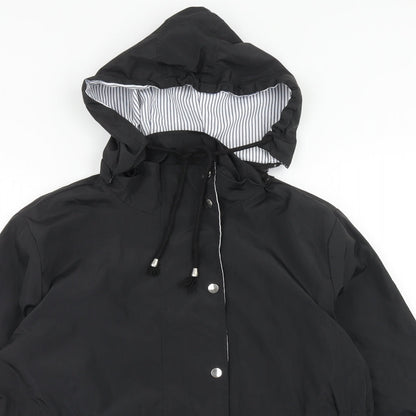 Bedee Womens Black Jacket Size M Zip