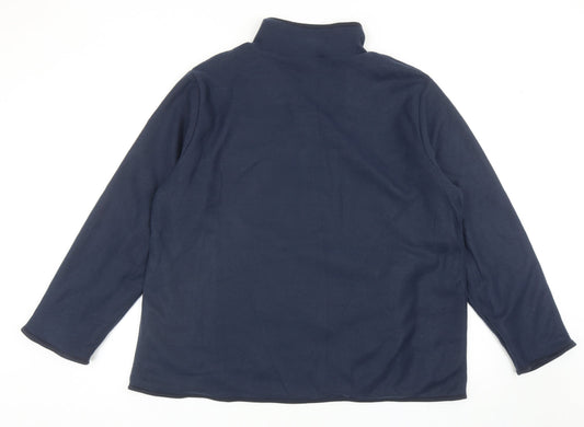 Womens UK Size L Anne De Lancay Blue Jacket