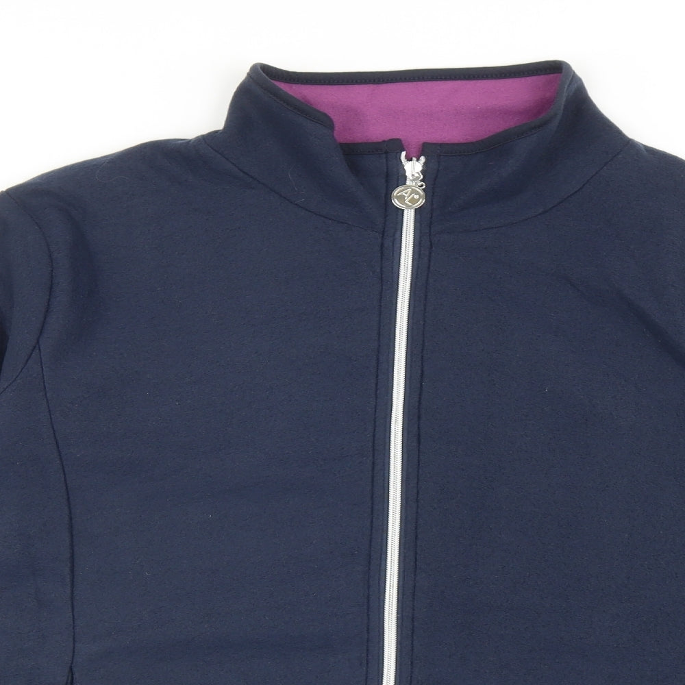 Womens UK Size L Anne De Lancay Blue Jacket