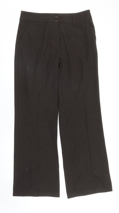Womens UK Size 12 Per Una Regular Fit  Brown Trousers