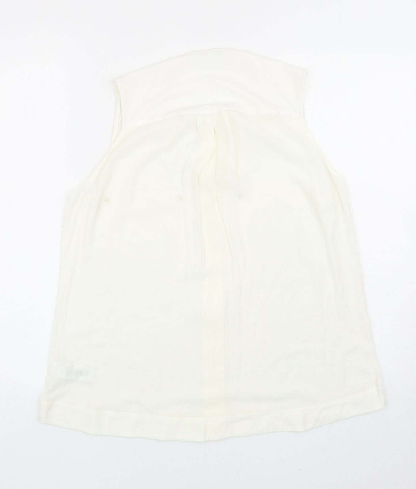 Womens UK Size 12 NEXT Ivory Basic Blouse