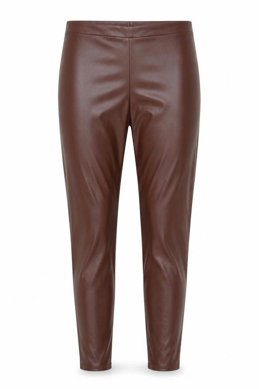 Womens UK Size 10 PRETTYLITTLETHING Regular Fit  Brown Trousers