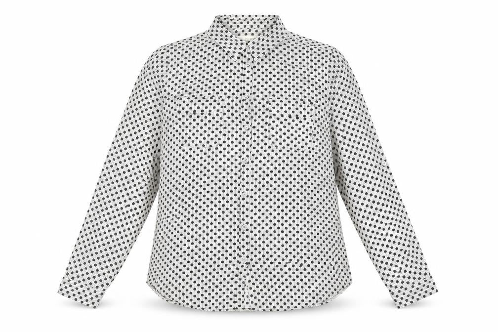 Womens UK Size M LOFT Black Basic Button-Up