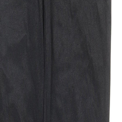 Womens UK Size 10 Preworn Regular Fit  Black Trousers