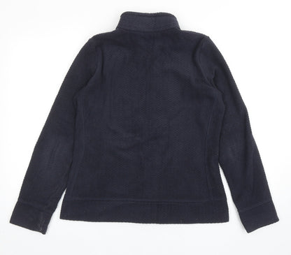 Marks and Spencer Womens Blue Jacket Size 10 Zip