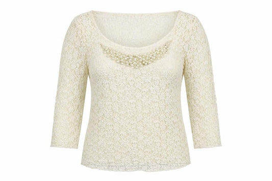 Womens UK Size 12 Per Una Ivory Basic Blouse