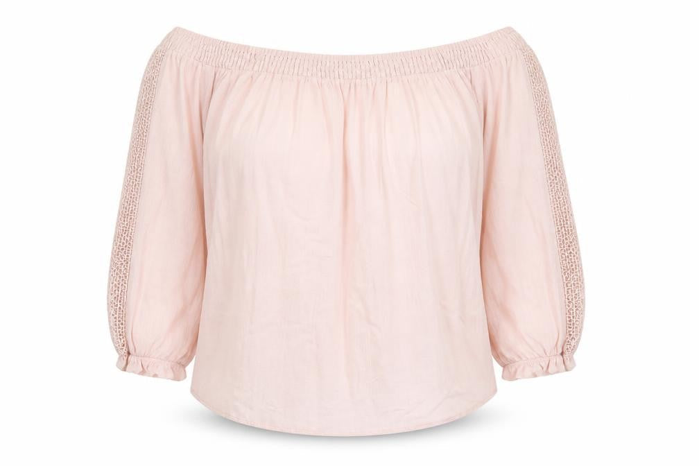 Womens UK Size 16 F&F Pink Basic Blouse