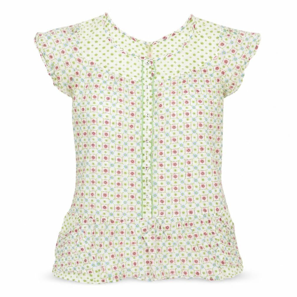 Womens UK Size 10 Denim & Co. Multicoloured Basic Blouse