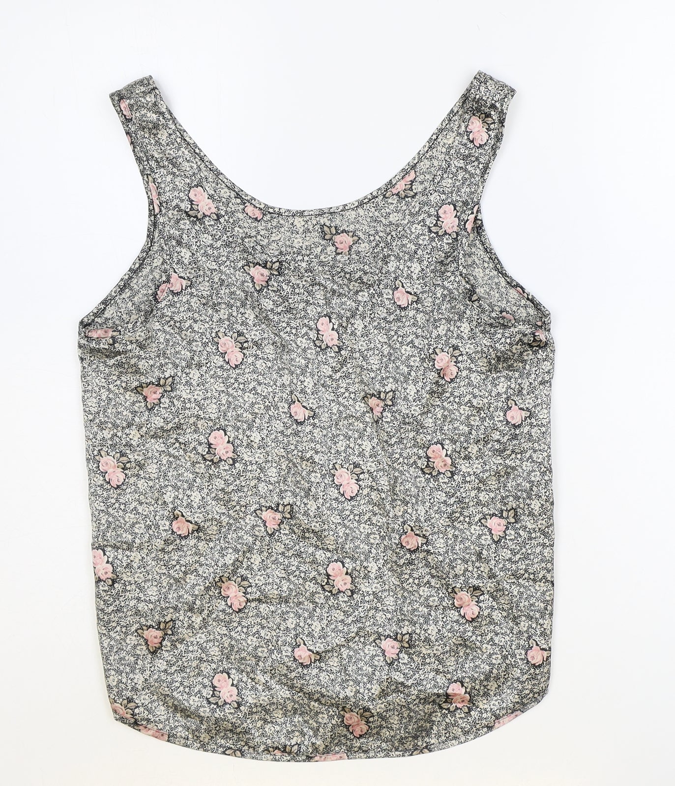 Womens UK Size 10 Marks and Spencer Black Basic Tank