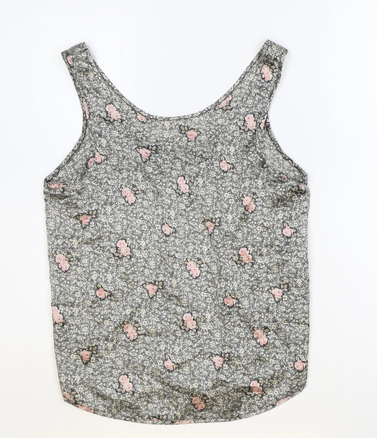 Womens UK Size 10 Marks and Spencer Black Basic Tank
