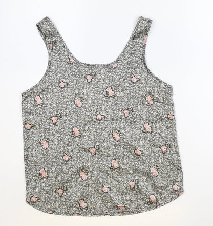 Womens UK Size 10 Marks and Spencer Black Basic Tank
