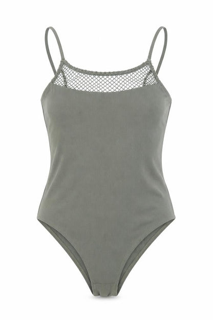 Womens UK Size S Primark One-Piece Green Bodysuit