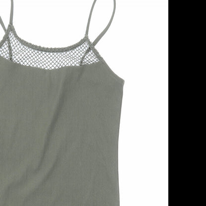 Primark Womens Green Polyester Bodysuit One-Piece Size S Snap