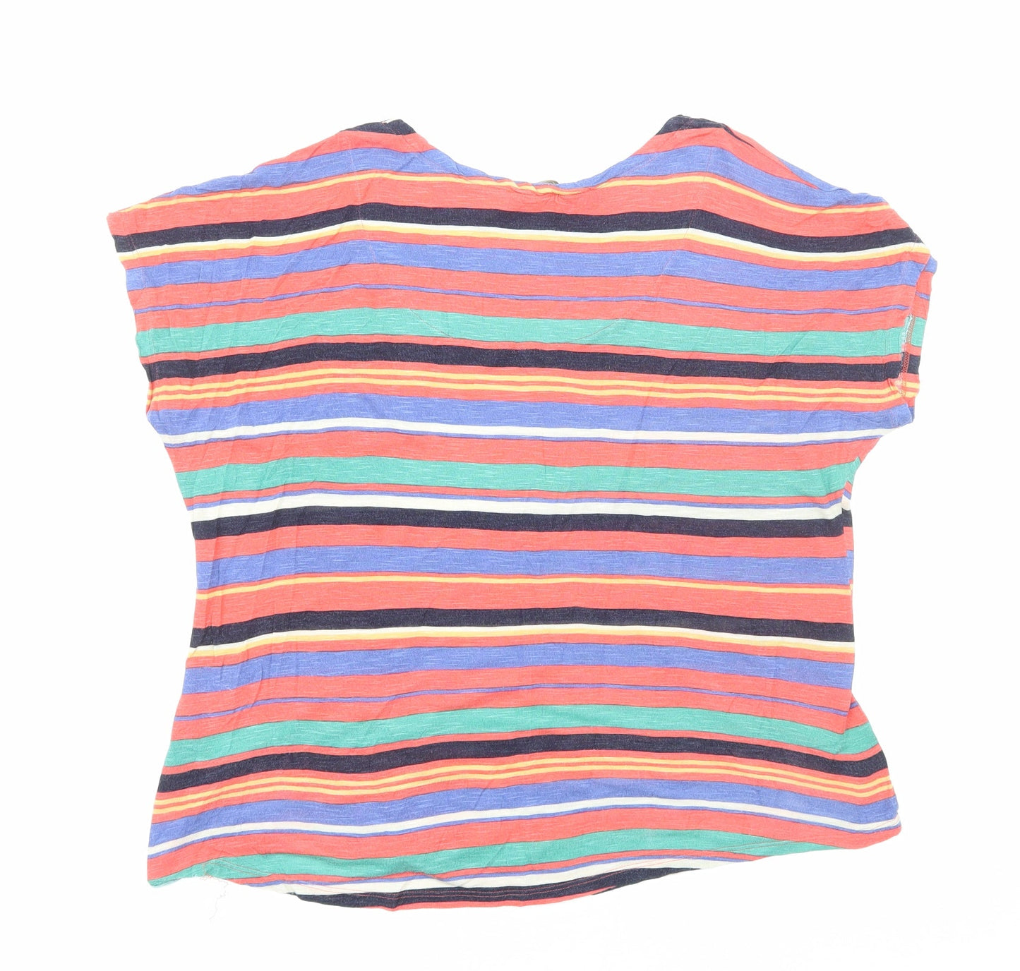 Womens UK Size 14 Monsoon Multicoloured Basic T-Shirt
