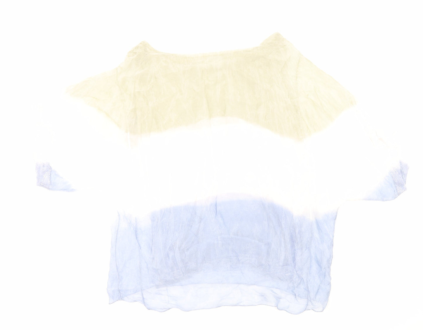 Womens UK Size L Preworn Multicoloured Basic T-Shirt