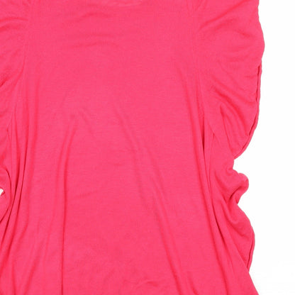 Womens UK Size M Zara Pink Pullover Jumper