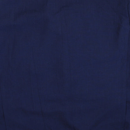 Luigi Morini Mens Blue Polyester Jacket Blazer Size 48