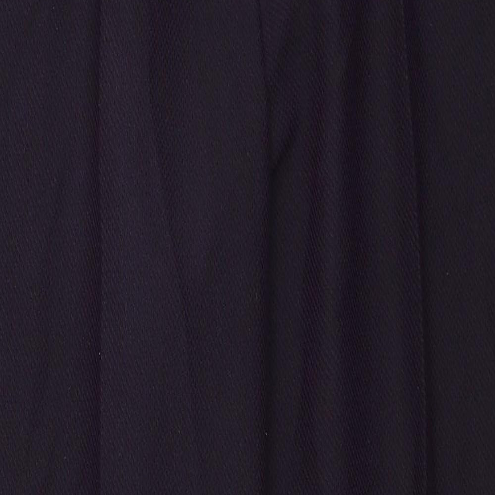 Style Unlimited Womens Purple Polyester Dress Pants Trousers Size 14 Regular Zip