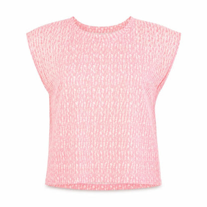 Womens UK Size 14 Marks and Spencer Pink Basic T-Shirt