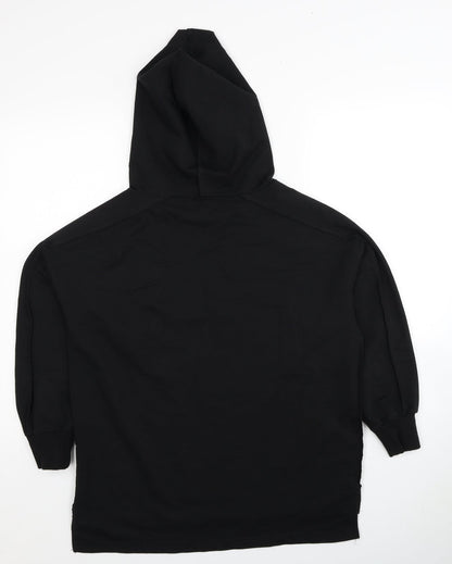 The Fancy Womens Black Polyester Pullover Hoodie Size S Pullover - Size S/M, Embrace Your Dreams