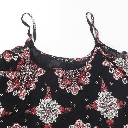 Womens UK Size 12 Select Black Basic Blouse