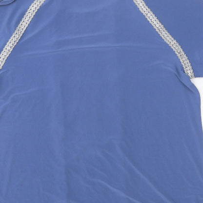 Womens UK Size L Klass Blue Basic Blouse