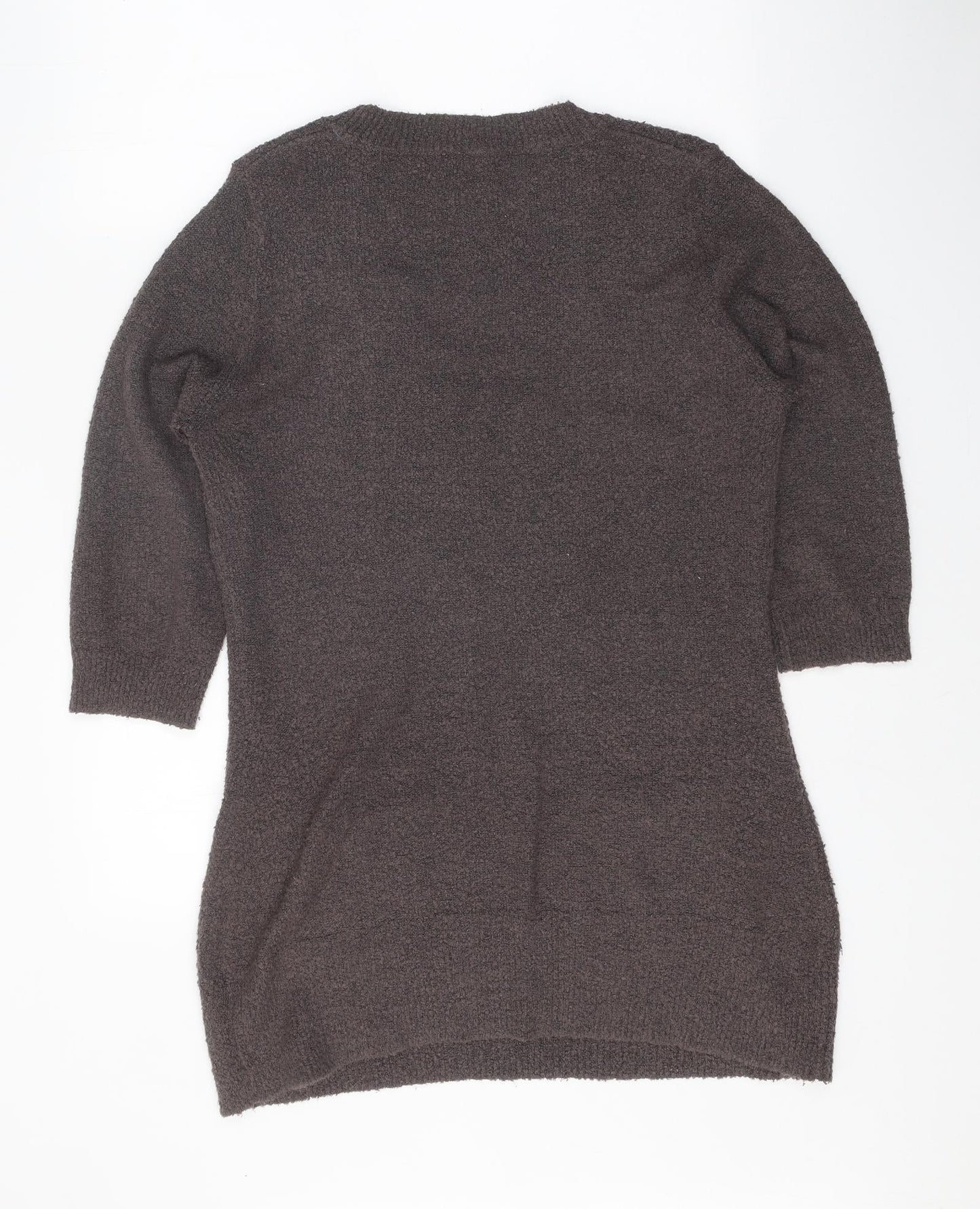 Womens UK Size XL M&Co Brown Tunic Jumper