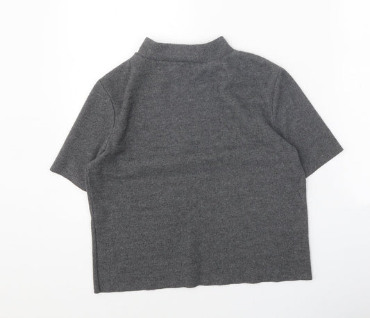 Womens UK Size M Zara Grey Pullover Jumper