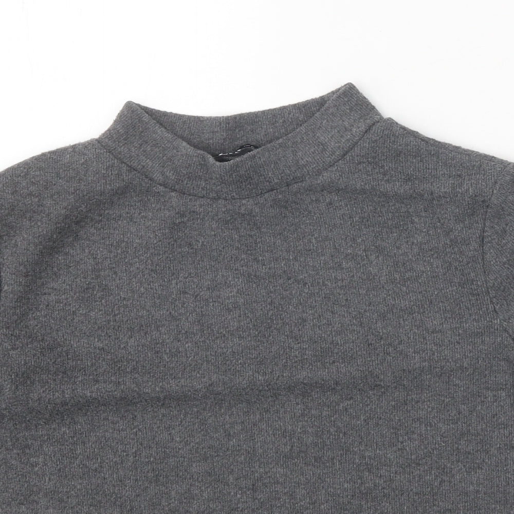 Womens UK Size M Zara Grey Pullover Jumper