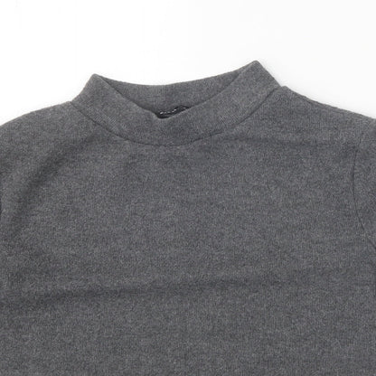 Womens UK Size M Zara Grey Pullover Jumper
