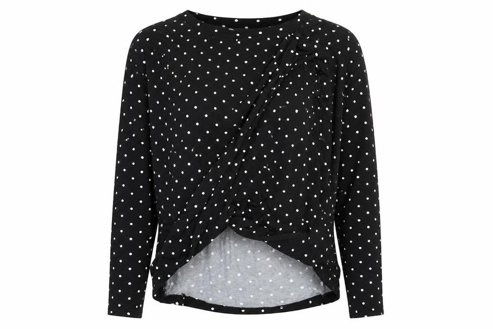 Womens UK Size 10 George Black Basic Blouse