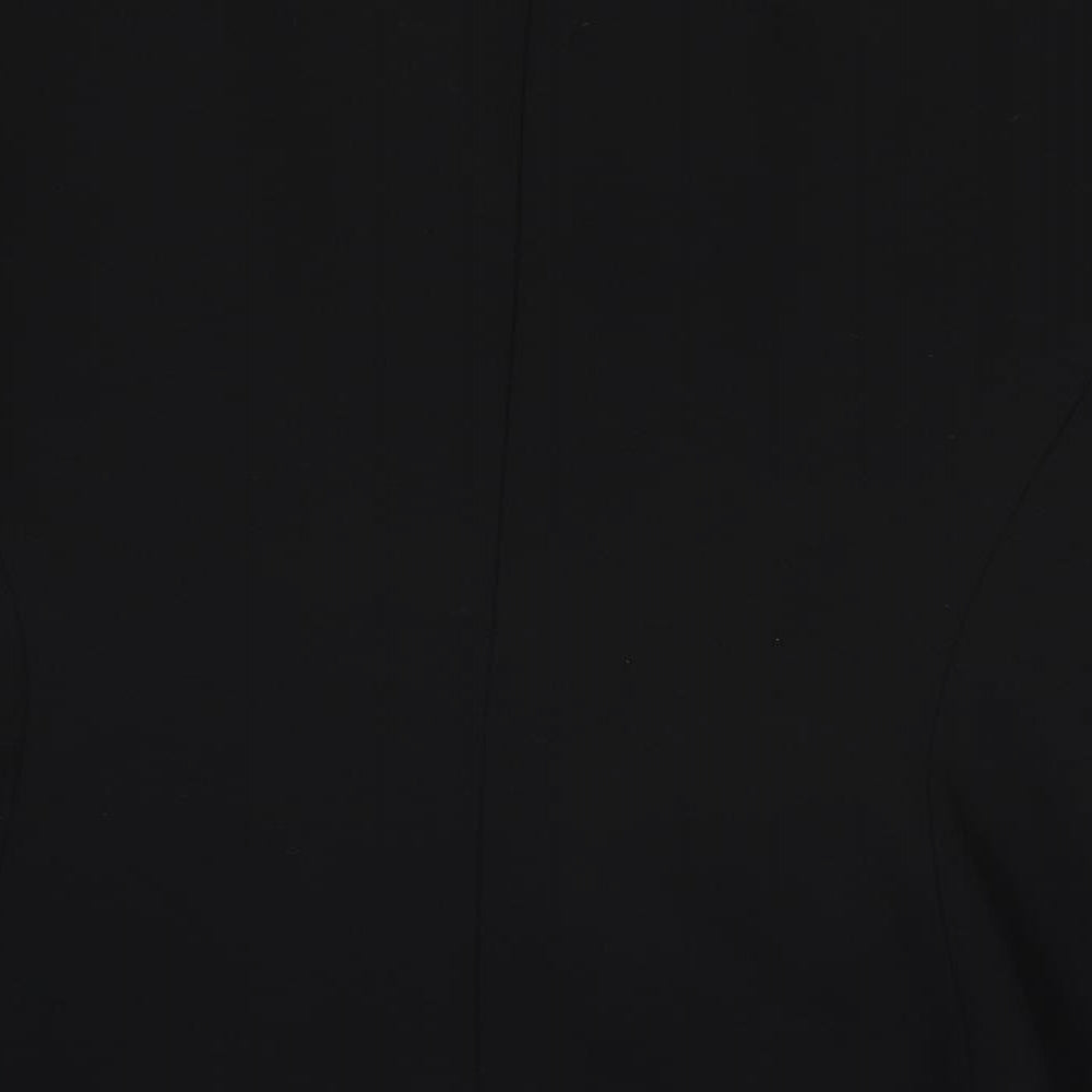 Kasper Womens Black Polyester Jacket Suit Jacket Size 10 - Sequin