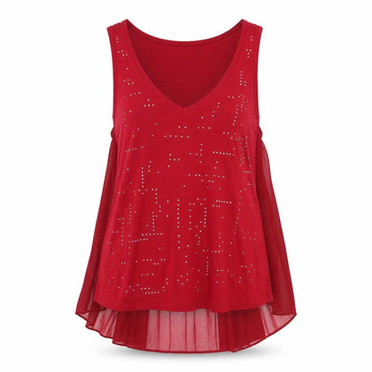 Womens UK Size 8 NEXT Pink Basic Tank