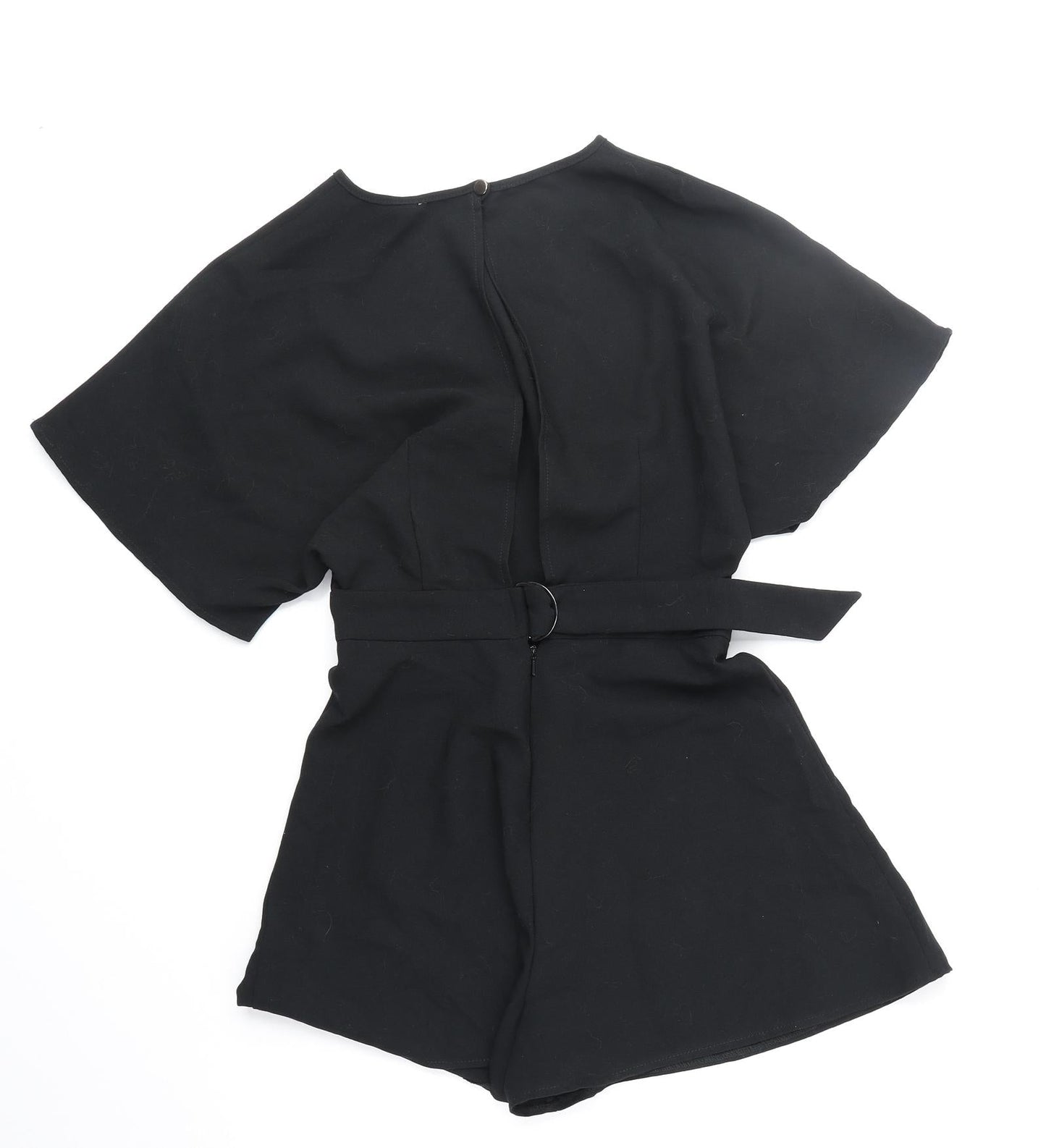 Womens UK Size 6 ASOS One-Piece Black Playsuit