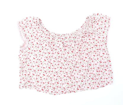 Womens UK Size 20 Atmosphere Pink Basic Blouse