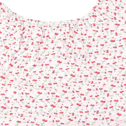 Womens UK Size 20 Atmosphere Pink Basic Blouse