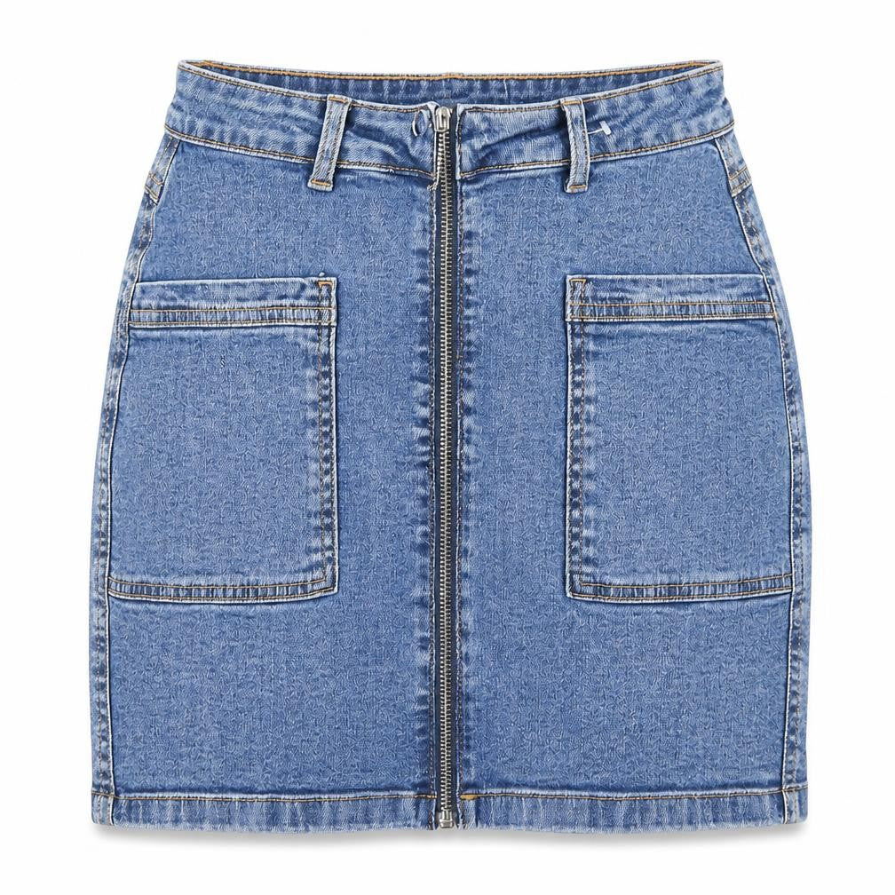 Womens UK Size S JDY Mini Denim Skirt