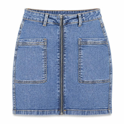 Womens UK Size S JDY Mini Denim Skirt