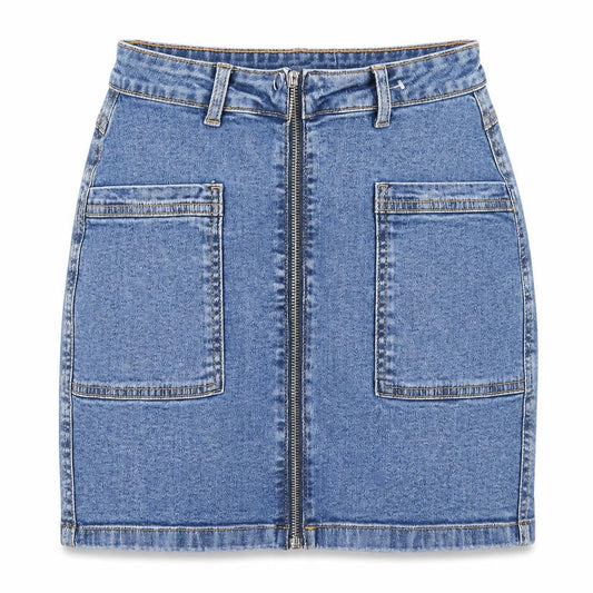 Womens UK Size S JDY Mini Denim Skirt