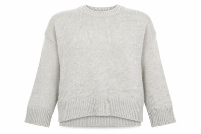 Womens UK Size M New Look Grey Pullover Jumper