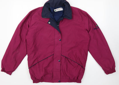 Mens UK Size S One Up Golf Purple Jacket