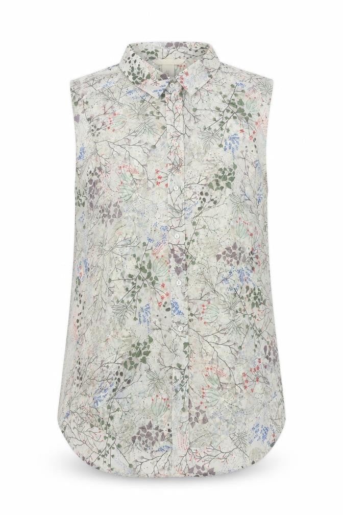 Womens UK Size 6 H&M White Basic Button-Up