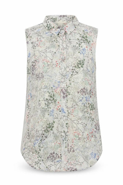 Womens UK Size 6 H&M White Basic Button-Up