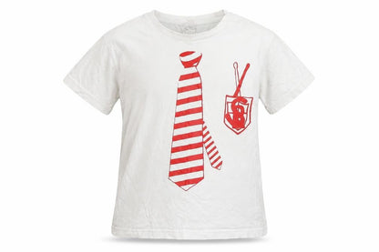 Uneek Girls White Cotton Basic T-Shirt Size 7-8 Years Round Neck Pullover - Tie