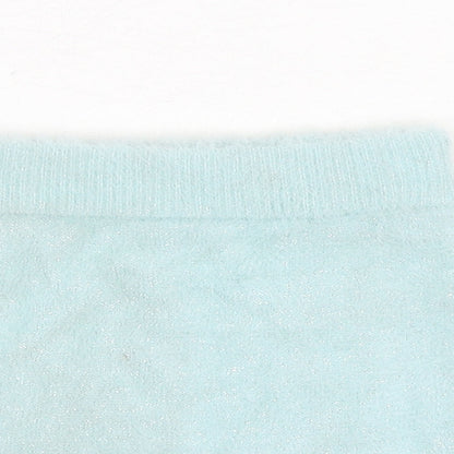 River Island Baby Green Nylon Mini Skirt Size 18-24 Months Pull On