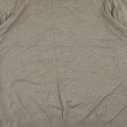 NEXT Mens Green Round Neck Cotton Pullover Jumper Size L