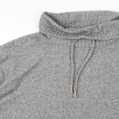 F&F Womens Grey Roll Neck Acrylic Pullover Jumper Size 14