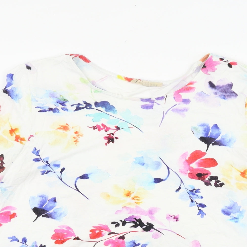 Womens UK Size 10 Phase Eight White Basic Blouse