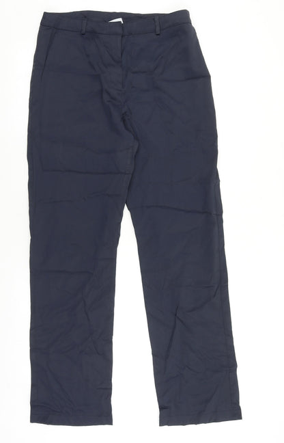 Womens UK Size 14 Miss Selfridge Regular Fit  Blue Trousers