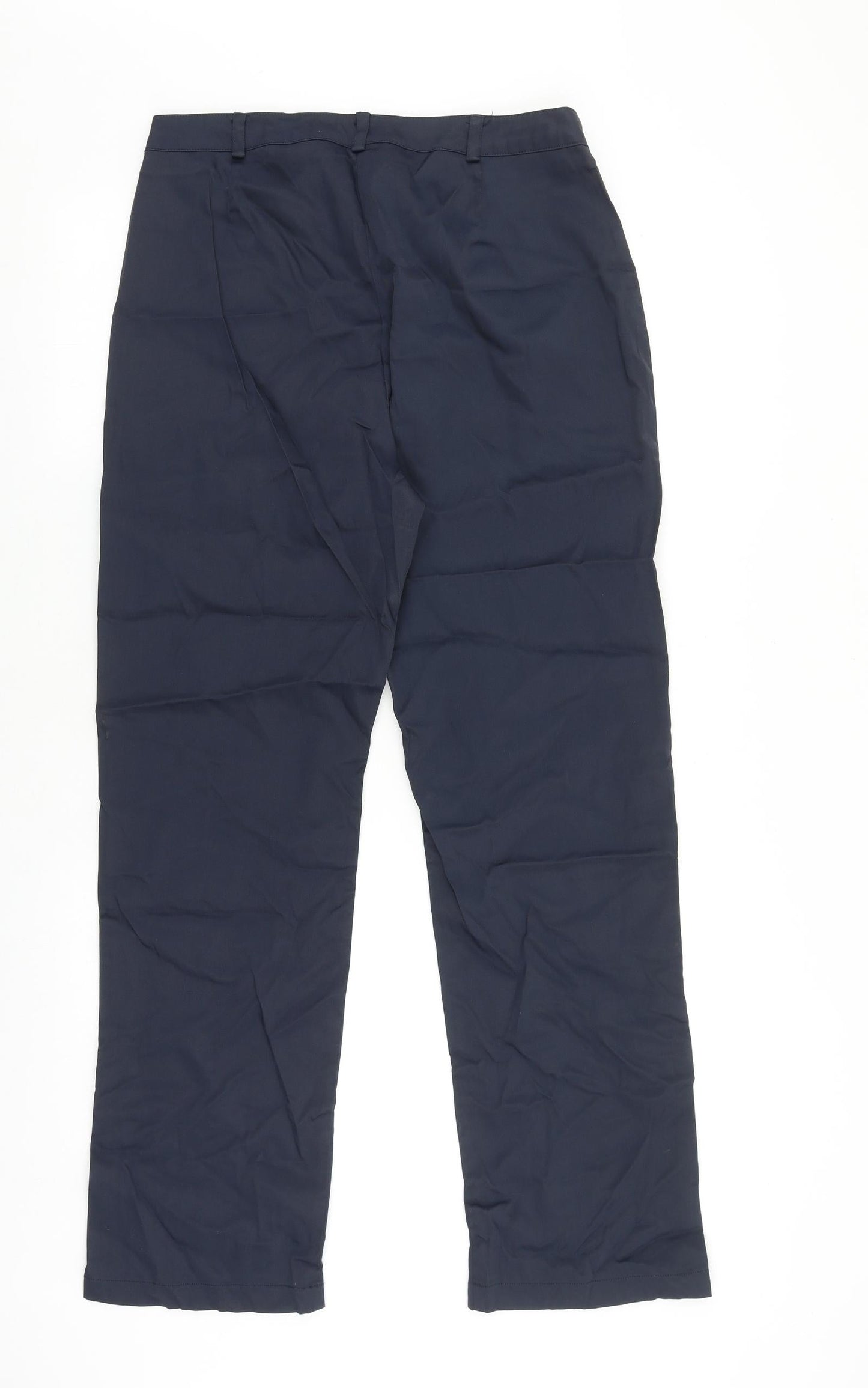 Womens UK Size 14 Miss Selfridge Regular Fit  Blue Trousers